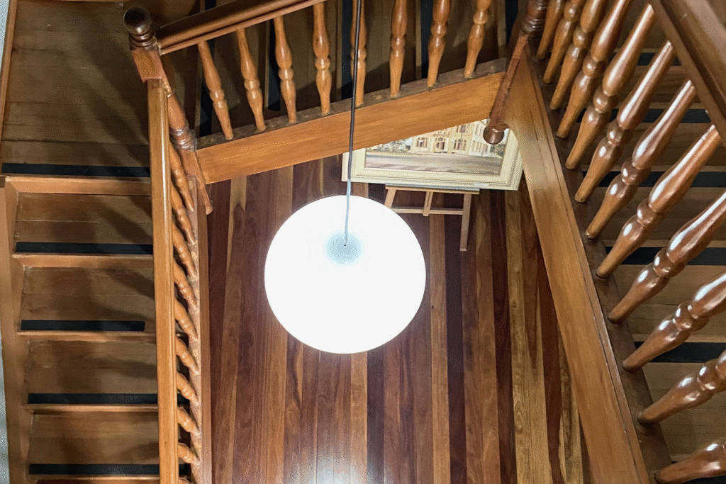 Escadaria original do século passado