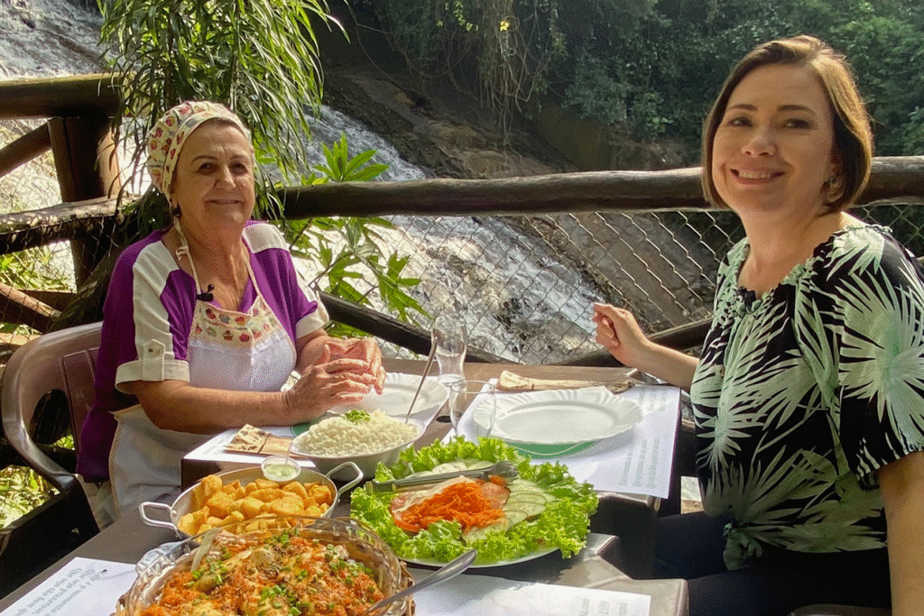 recanto da cascata restaurante ribeirão claro 
